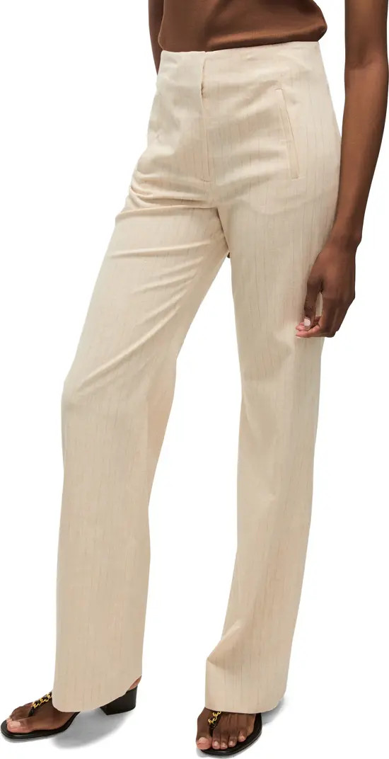 Jude Stripe Cotton Blend Pants | Nordstrom