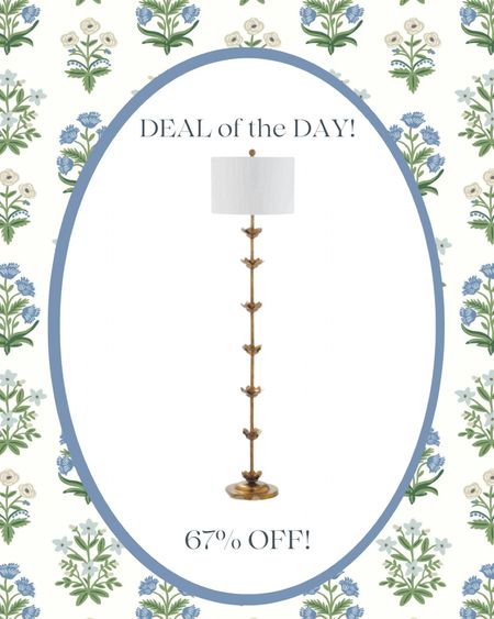 Floor lamp on sale! Deal of the day! Gold floor lamp. Landen Leaf Lamp for under $100!

Home decor, gold lamp, brass, grandmillennial

#LTKHolidaySale #LTKfindsunder100 #LTKhome