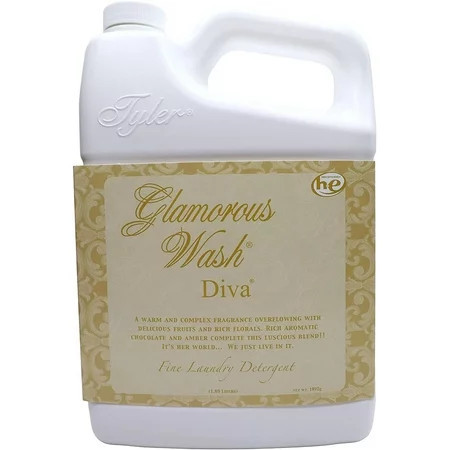 Tyler Candle Company Glamorous Wash Diva Fine Laundry Liquid Detergent - 1 Container 1.89L (64oz) | Walmart (US)