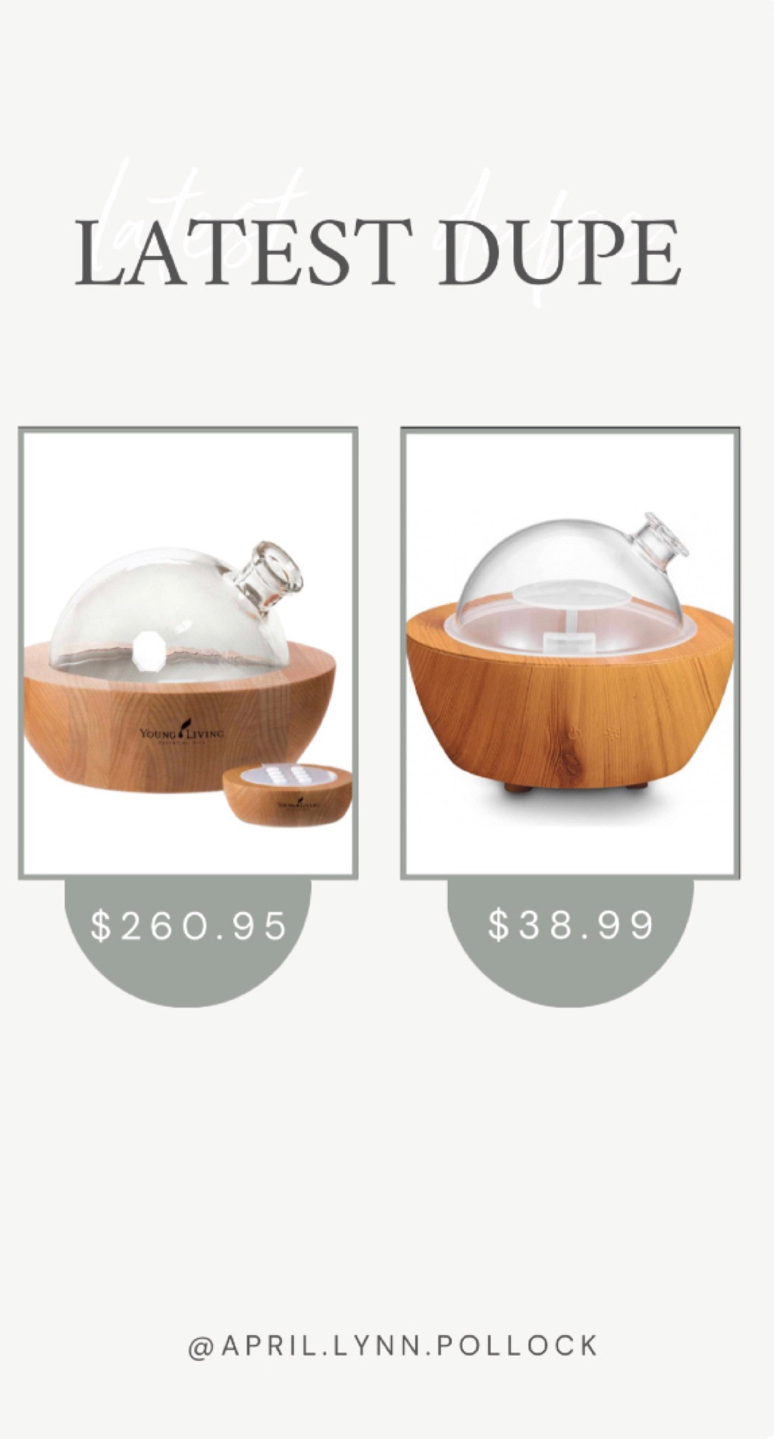 Young Living dupe / deals / Amazon finds / dupes / diffuser / essential oils / budget friendly 

Follow my shop @aprilpollock on the @shop.LTK app to shop this post and get my exclusive app-only content!

#liketkit #LTKFind #LTKhome #LTKGiftGuide
@shop.ltk
https://liketk.it/4a489