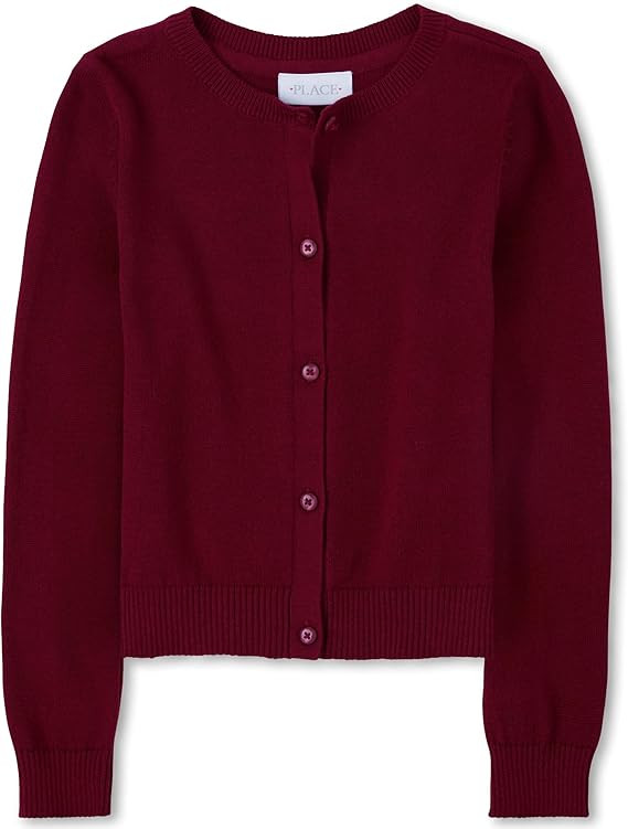 The Children'S Place Girls Solid Cardigan | Amazon (US)