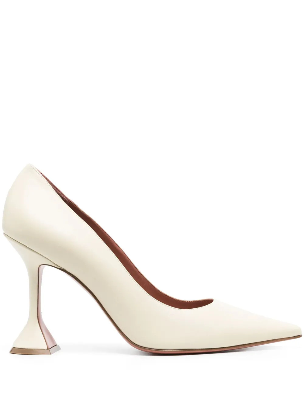 Amina Muaddi Amie Pumps 103mm - Farfetch | Farfetch Global