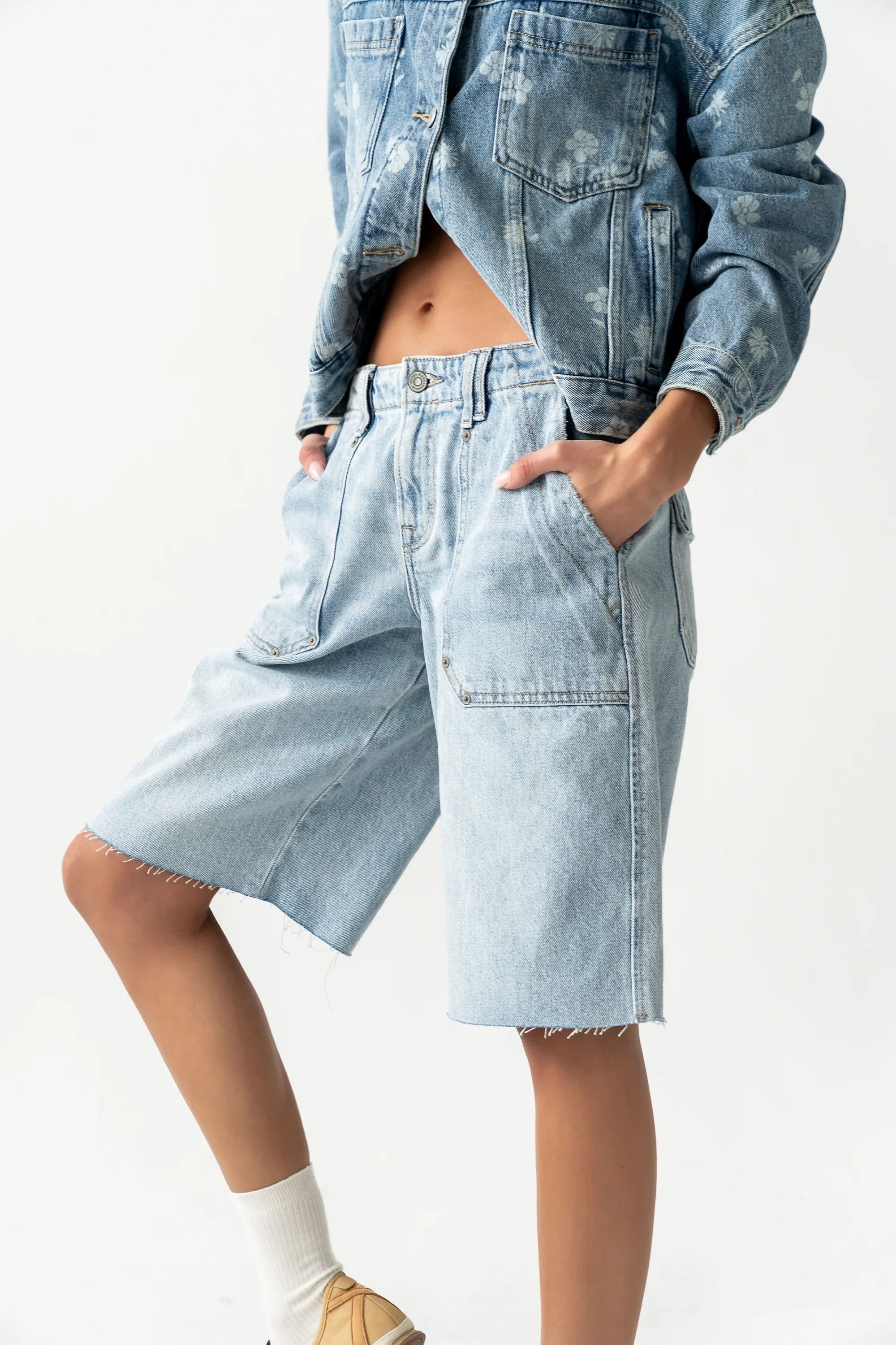 Halle Utility Bermuda Shorts | Böhme US