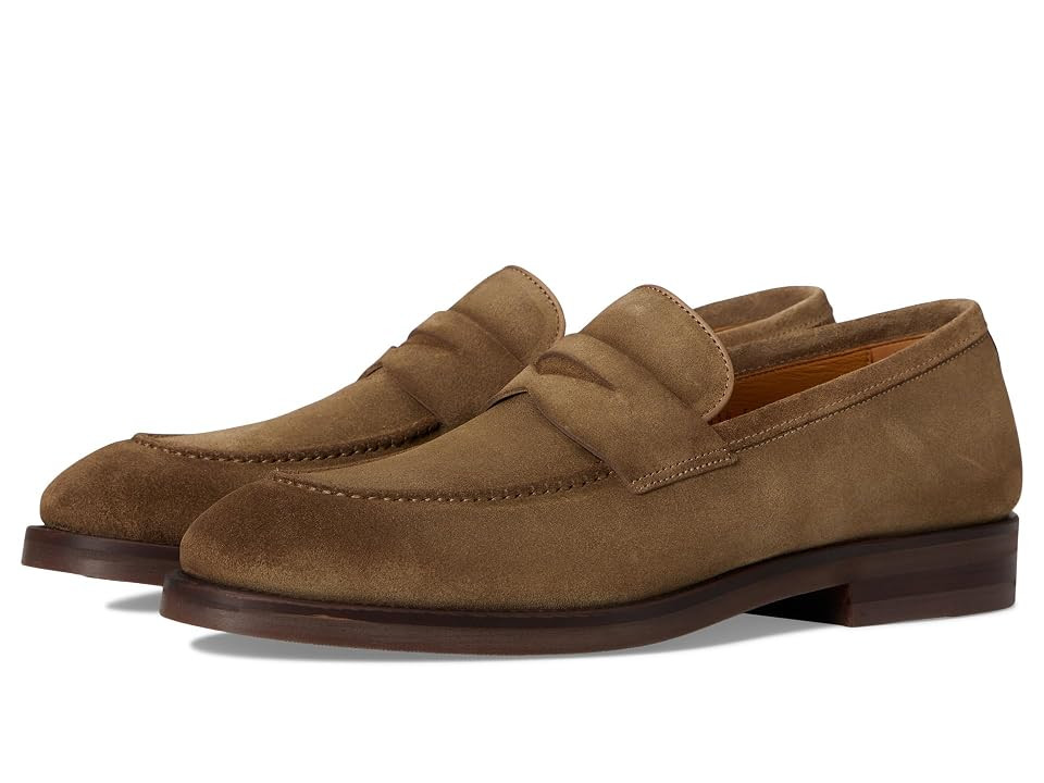 Magnanni Lucien Men's Shoes Taupe Suede : 11 M, Leather | Zappos