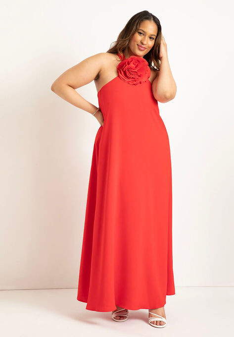 Rosette Dress | Eloquii