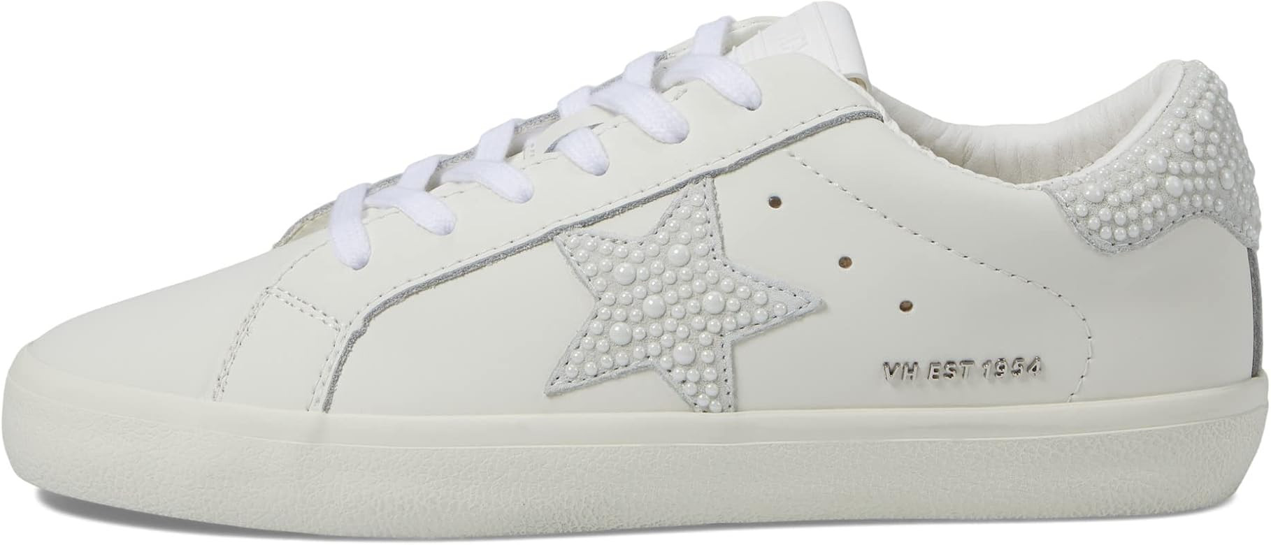 VINTAGE HAVANA Womens Dayna Lace Up Sneakers Casual Shoes Casual - White | Amazon (US)