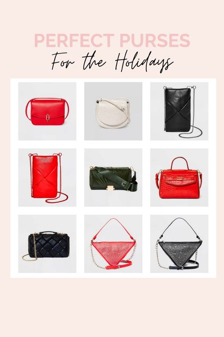 Loving all these purses! Especially for the holidays! 

#LTKGiftGuide #LTKHoliday #LTKSeasonal