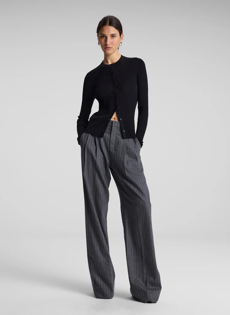 Charles Wool Cashmere Pinstripe Pant | A.L.C