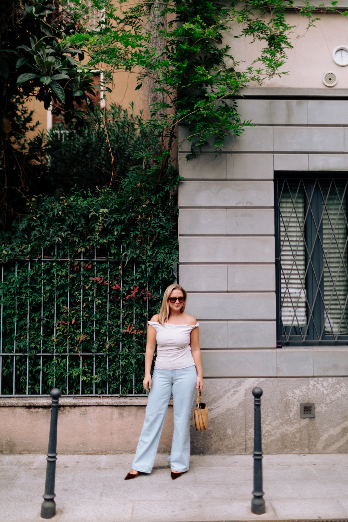 Milan fashion week outfit deets! 
- Jeans are Abercrombie loose high waist.
- Bag is coccinelle arpege
- sunnies are Jimmy fairly
- shoes are Jimmy choo bing 65 #milanfashionweek #mfw

#LTKShoeCrush #LTKFindsUnder100 #LTKSeasonal