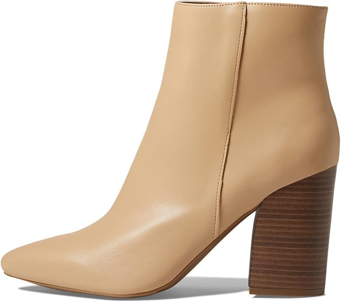 Sugar Women's Winter Chelsea Booties - Chunky High Heel, Pointed Toe, Fashion Ankle Boots-Evvie | Amazon (US)