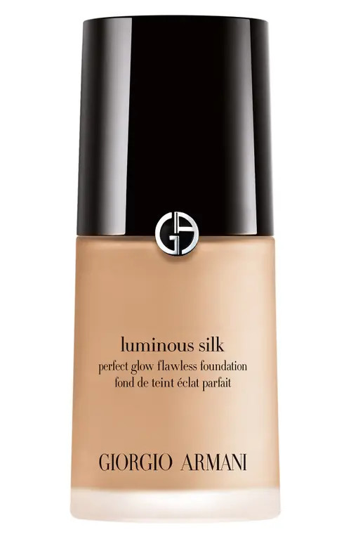ARMANI beauty Luminous Silk Natural Glow Foundation in 6.5 Medium-Tan/neutral at Nordstrom, Size 0.6 Oz | Nordstrom