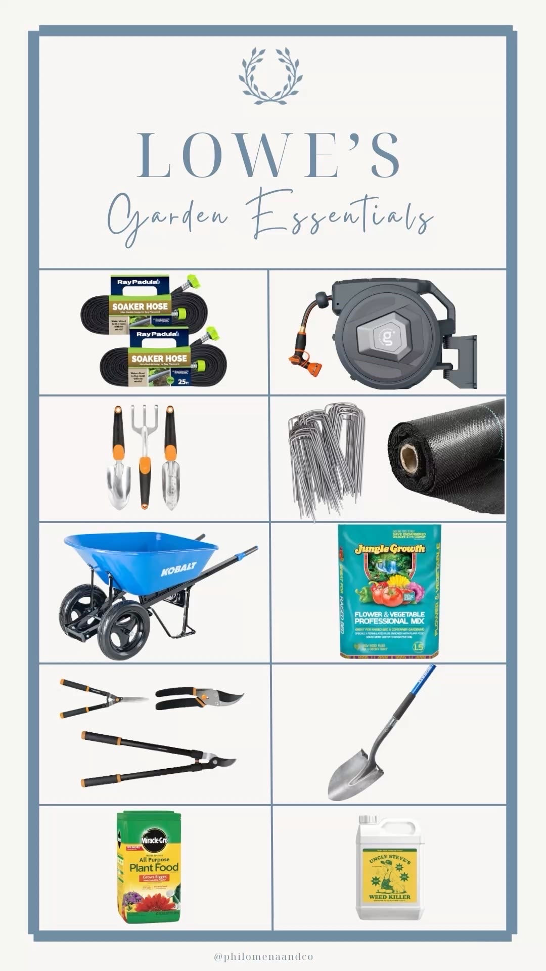 These are the gardening essentials I reach for every single season to keep things simple, functional, and actually enjoyable 🤍 From durable tools to the little upgrades that make a big difference, these are the pieces that help your garden look good and work better.

Whether you’re planting flowers, refreshing your beds, or just getting started—this is your sign to invest in the basics that last.

#gardenessentials #springgarden #outdoorliving #garden #gardentools
#outdoors #gardening

#LTKHome #LTKSaleAlert #LTKSeasonal