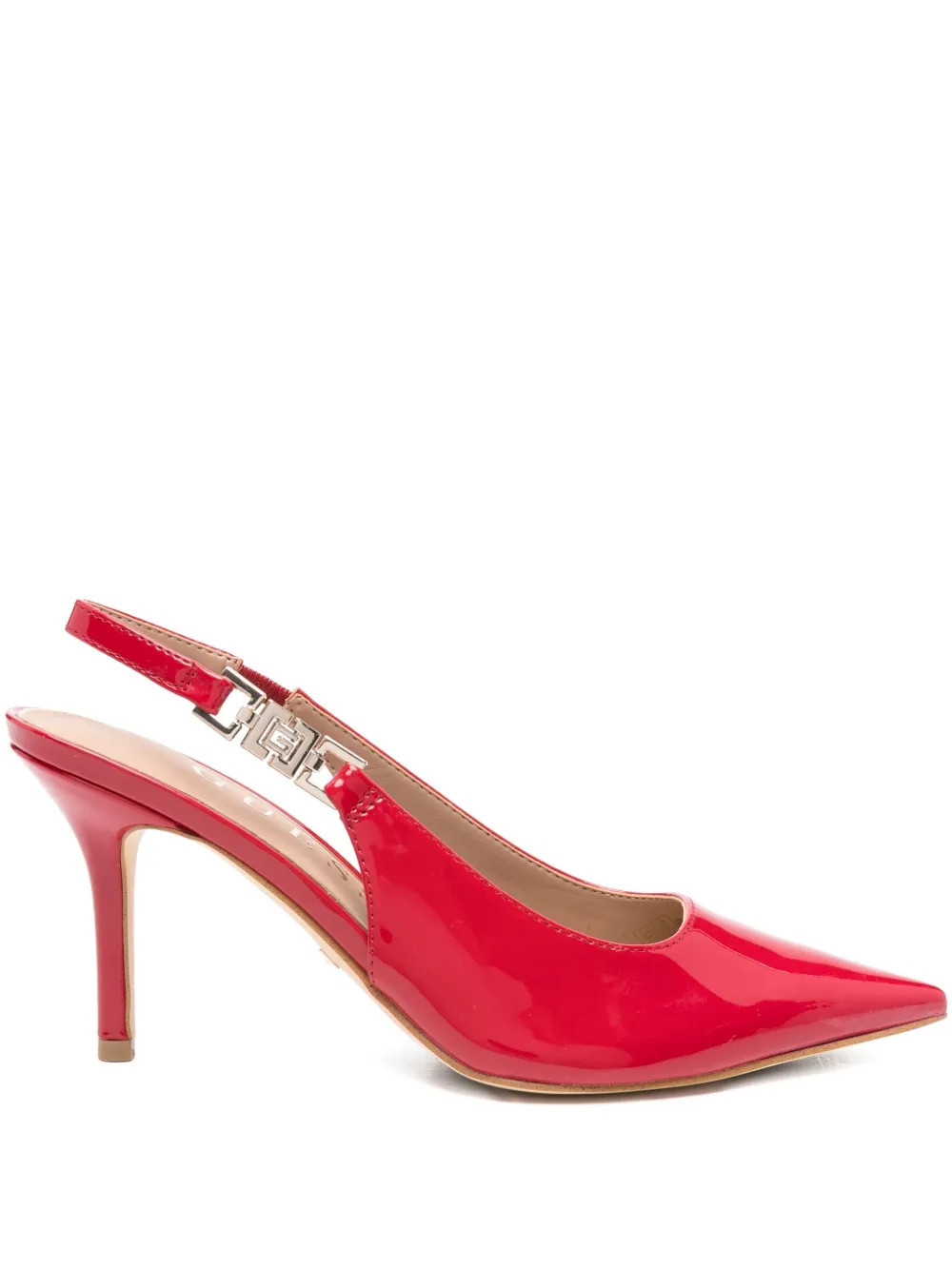GUESS USA 85mm slingback pumps - Red | Farfetch Global