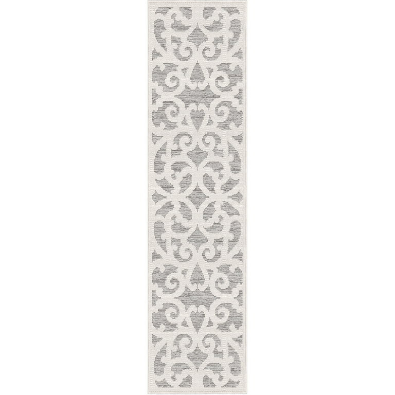 My Texas House Arlington Reversible Indoor/ Outdoor Area Rug, Natural Silverton, 1'11" x 7'6" Run... | Walmart (US)