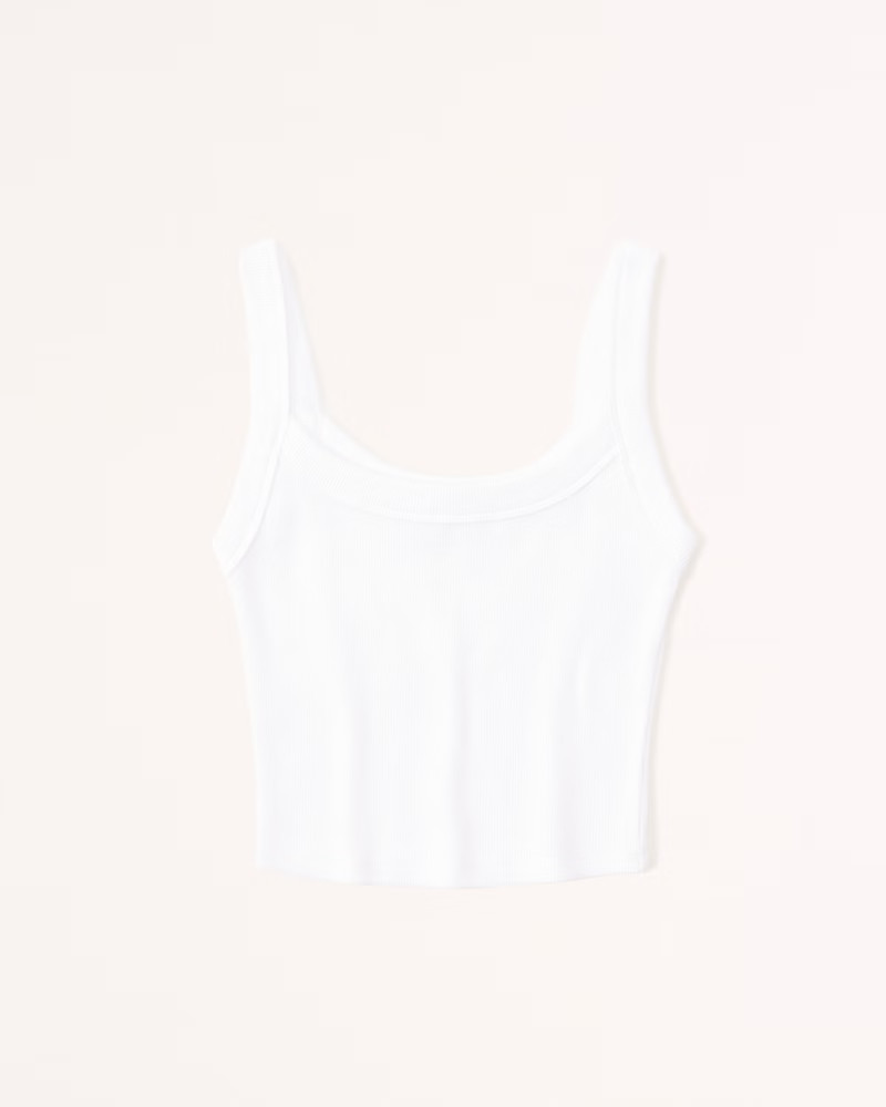 Essential Rib 90s Tank | Abercrombie & Fitch (US)