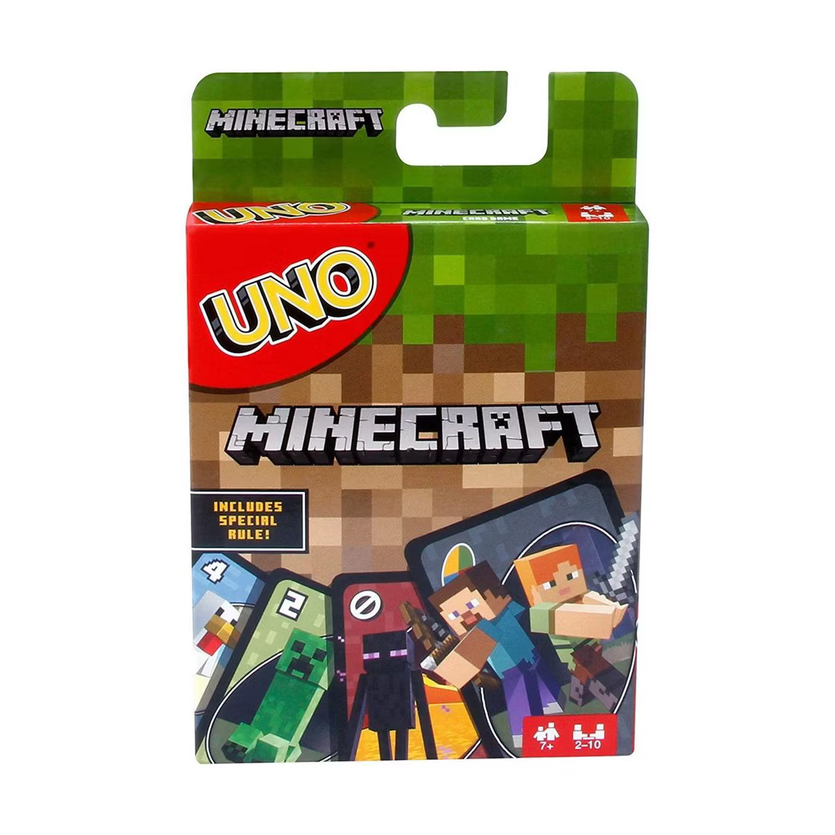 Mattel - UNO Card Games - Family Game Night - Minecraft | Target