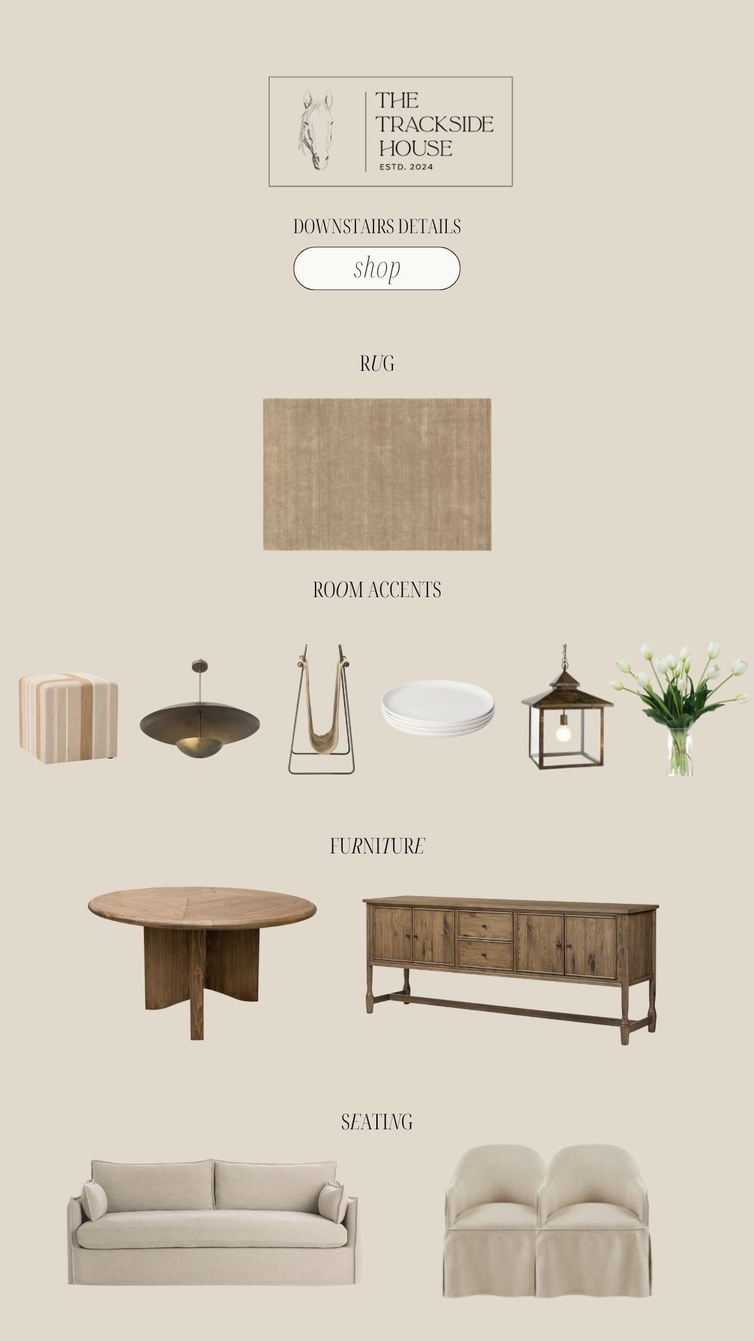 Trackside details! Living room decor, furniture, dining room decor.

#LTKStyleTip #LTKHome