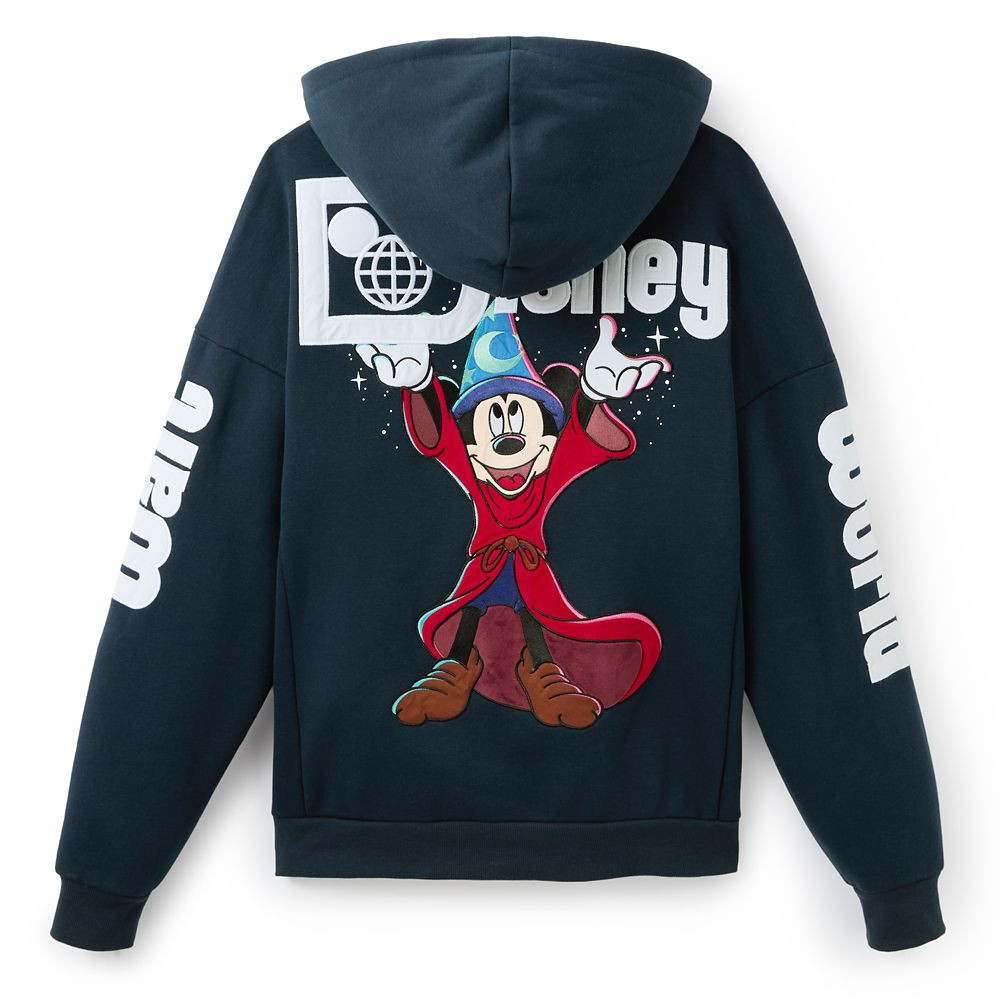 Sorcerer Mickey Mouse Zip Hoodie for Adults – Walt Disney World | Disney Store