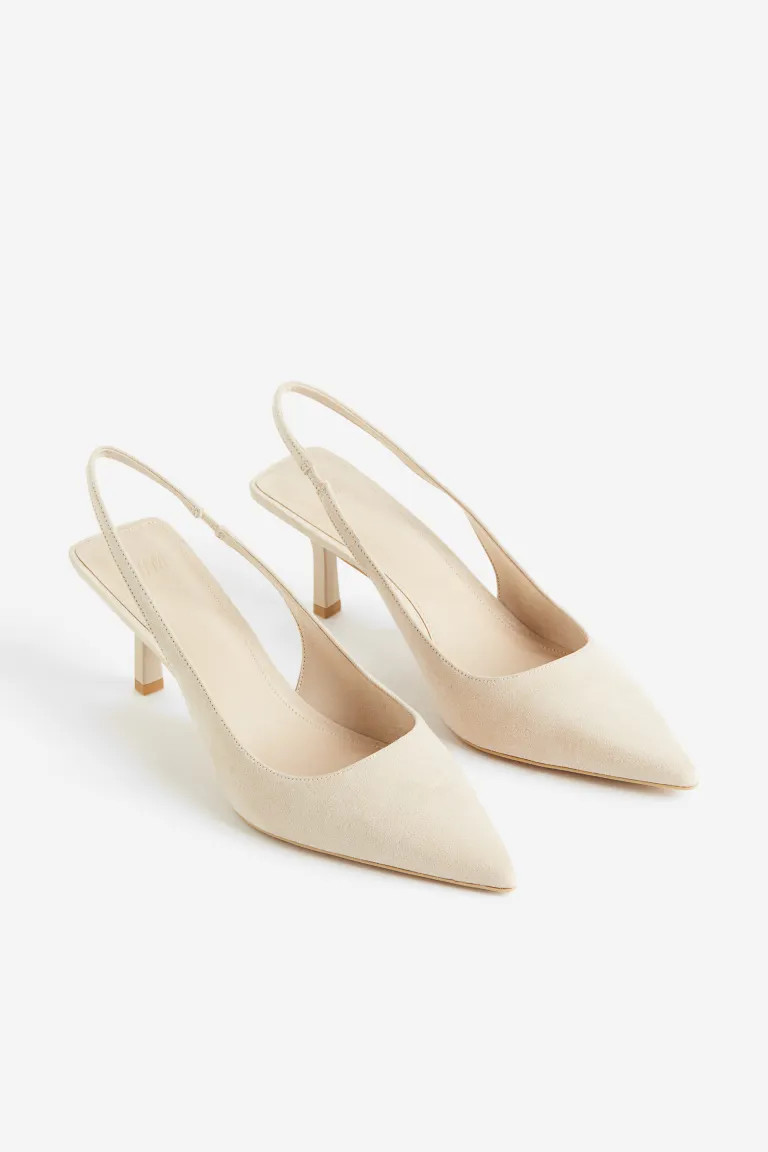 Slingbacks - Black - Ladies | H&M GB | H&M (UK, MY, IN, SG, PH, TW, HK)
