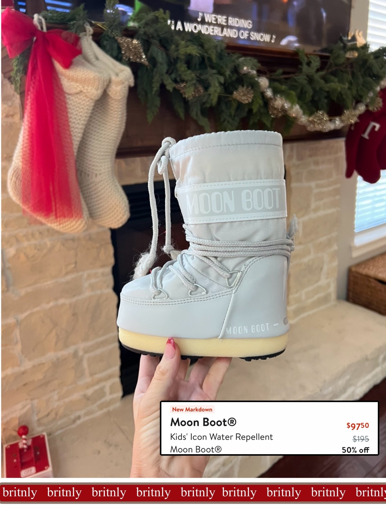 Kids moon boots are so cute. Linking navy pair that’s half off right now  

#LTKBaby #LTKSaleAlert #LTKKids