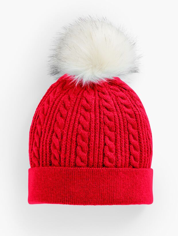 Cable Knit Beanie | Talbots