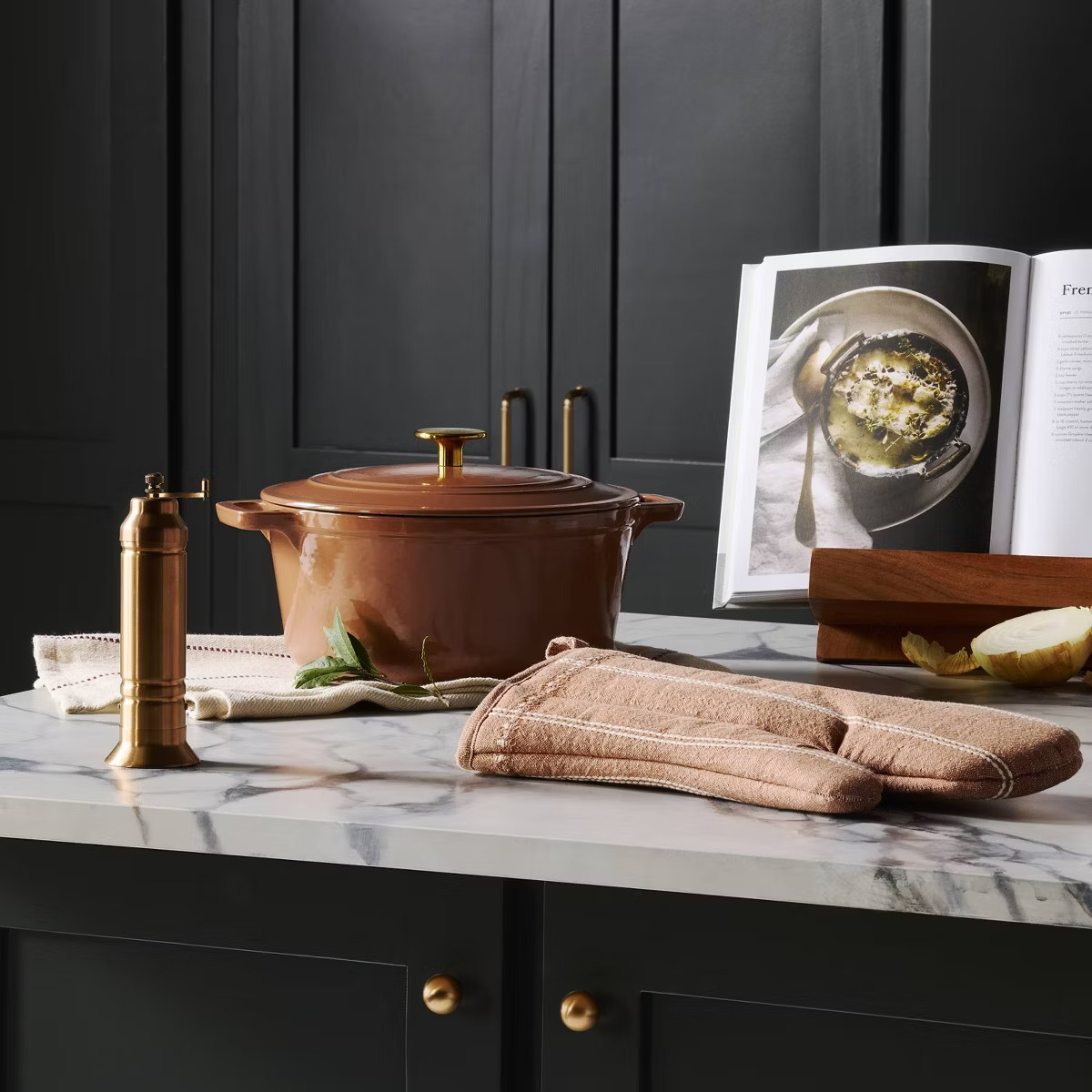 Salt and Pepper Crank Grinder Copper Finish - Hearth & Hand™ with Magnolia | Target