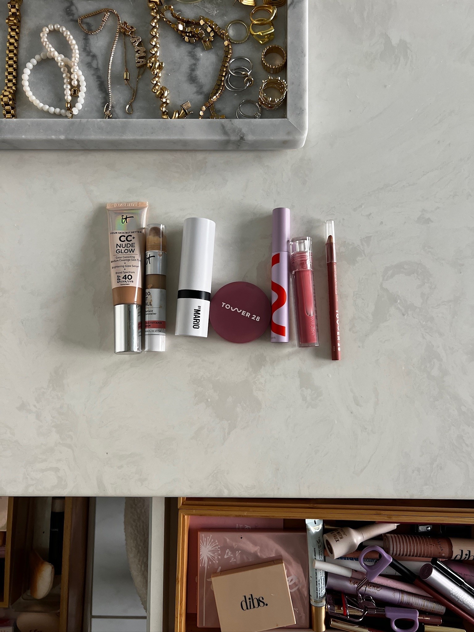 My current everyday makeup routine ✨ Quick, glowy, and lightweight — using a few of my favorites from IT Cosmetics, Makeup by Mario, and Tower 28. 🤍

makeup routine, everyday makeup, glowy makeup, natural makeup look, it cosmetics cc cream, makeup by mario contour stick, tower 28 blush, easy makeup routine, 10 minute makeup

#LTKStyleTip #LTKBeauty