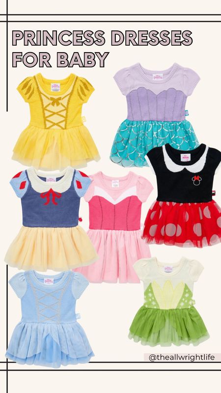 Our favorite Disney princess dresses are back this year in infant sizes. Great to match with your toddler girl and the perfect outfit for your trip to Disney!

Disney outfits for girls
Matching Disney outfits 
Disney princess dresses 

#LTKkids #LTKfamily #LTKbaby