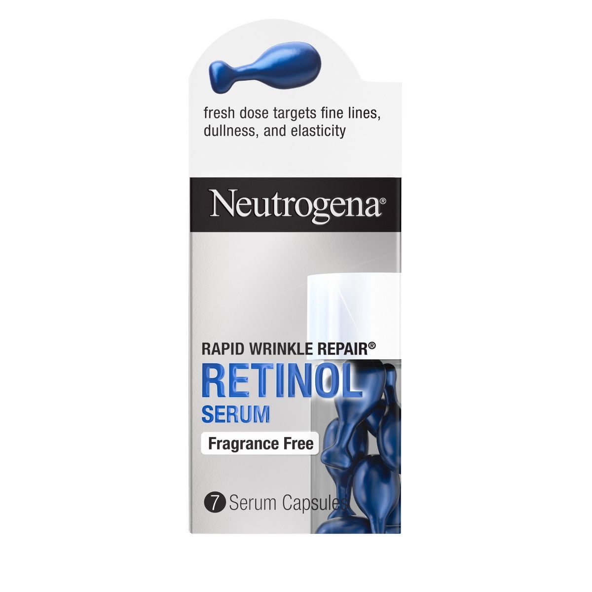 Neutrogena Rapid Wrinkle Repair Retinol Face Serum Capsules - 7ct | Target