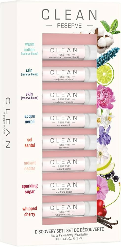 CLEAN RESERVE Fragrance Discovery Gift Set, Travel Mini Size, Layerable Perfume for Everyday Wear... | Amazon (US)