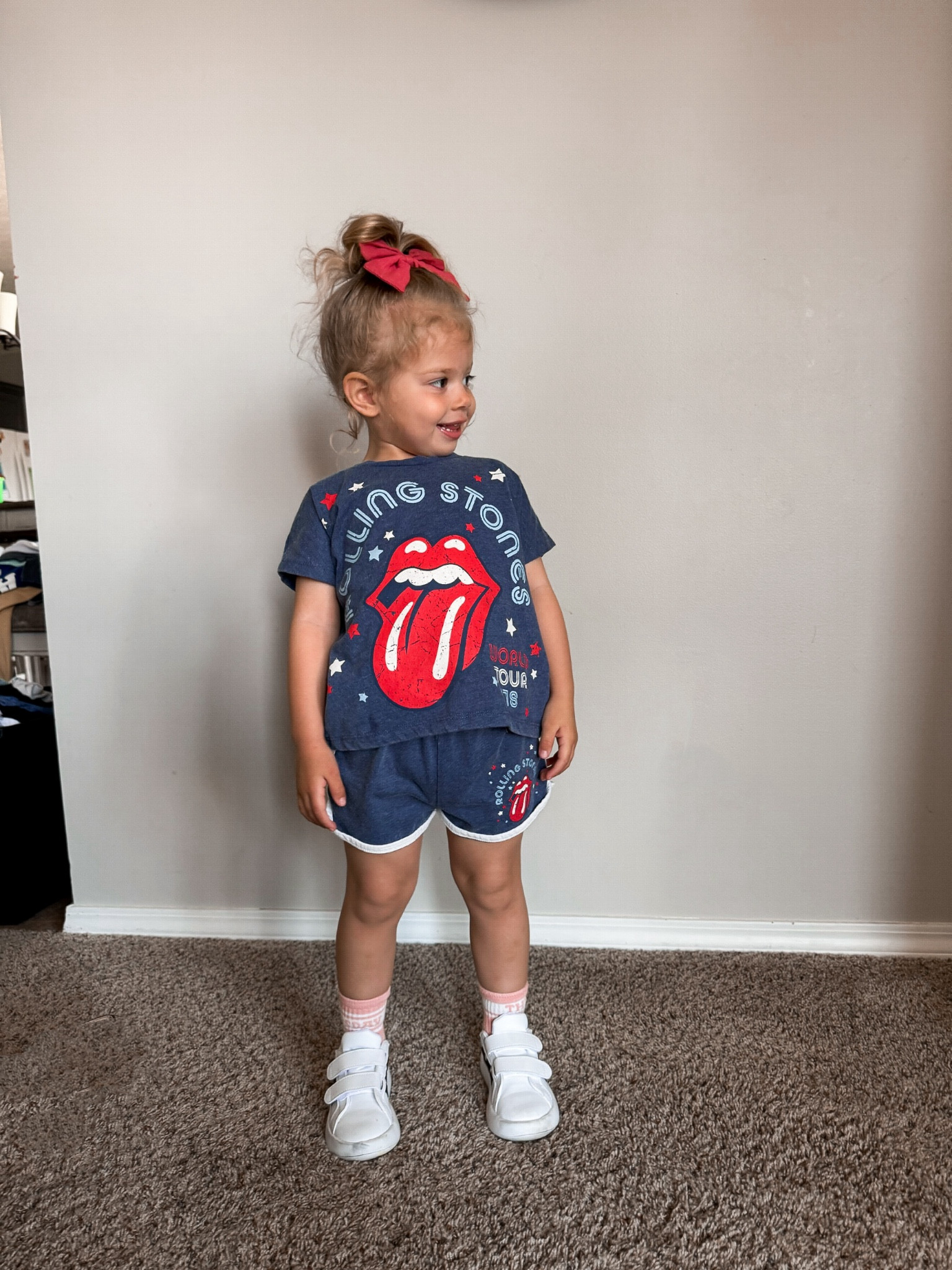 Toddler girl summer outfit for $12 | Walmart finds | adidas cozy wide shoe toddler sneakers on sale for $32 | summer style 
#walmartstyle #summer #warmweather #outfitlook #toddlerstyle 

#LTKsalealert #LTKfindsunder50 #LTKkids