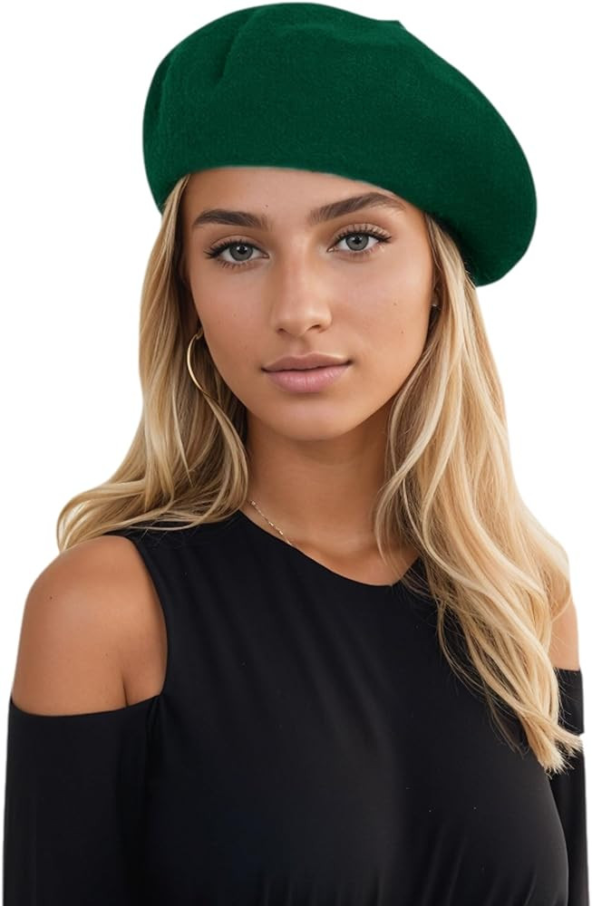 Women's Beret Hats – Chic French Berets for Women, Premium Wool Beret – A Classic Wardrobe Ad... | Amazon (US)