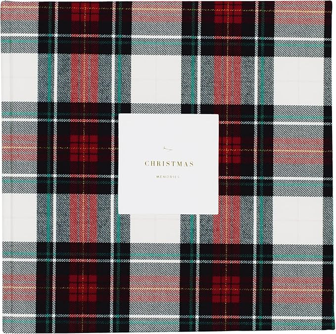 Promptly Journals, Our Christmas Memories: A Family Traditions Keepsake (Tartan, Red, Fabric) | 3... | Amazon (US)