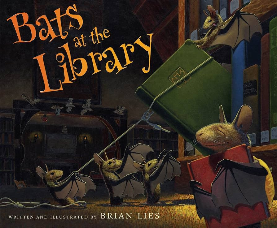 Bats at the Library: A Caldecott Honor Picture Book about a Joyful Batty Book-Fest for Kids (Ages... | Amazon (US)
