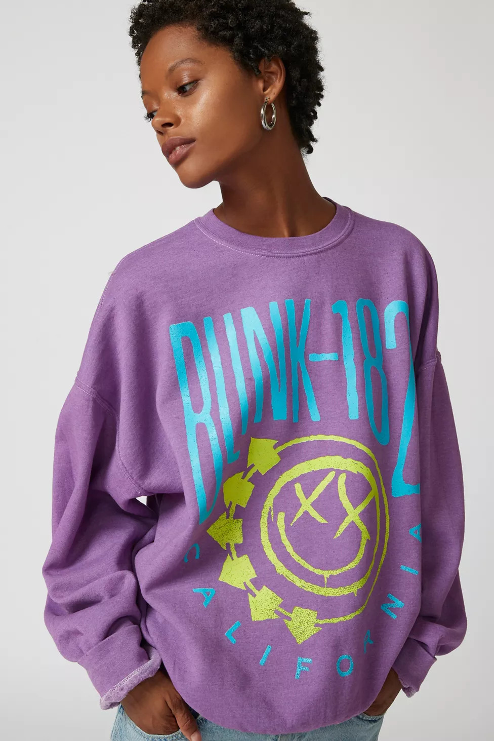 Blink 182 Punk Rock Sweatshirt | Urban Outfitters (US and RoW)