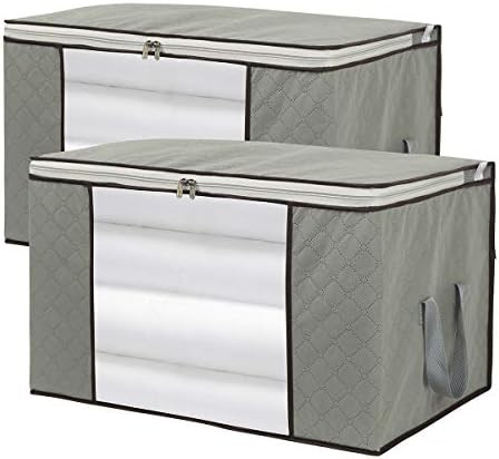 2 pack Foldable Large Storage Bags | Amazon (US)