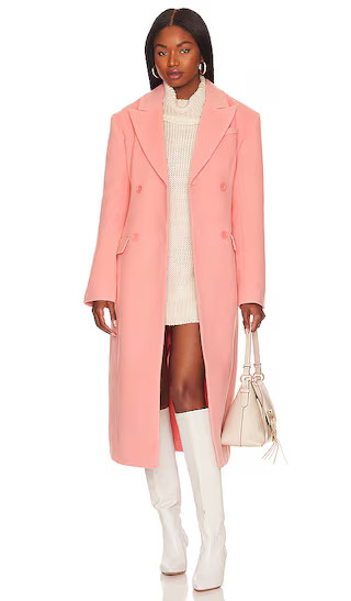 Astoria Coat in Pink | Revolve Clothing (Global)