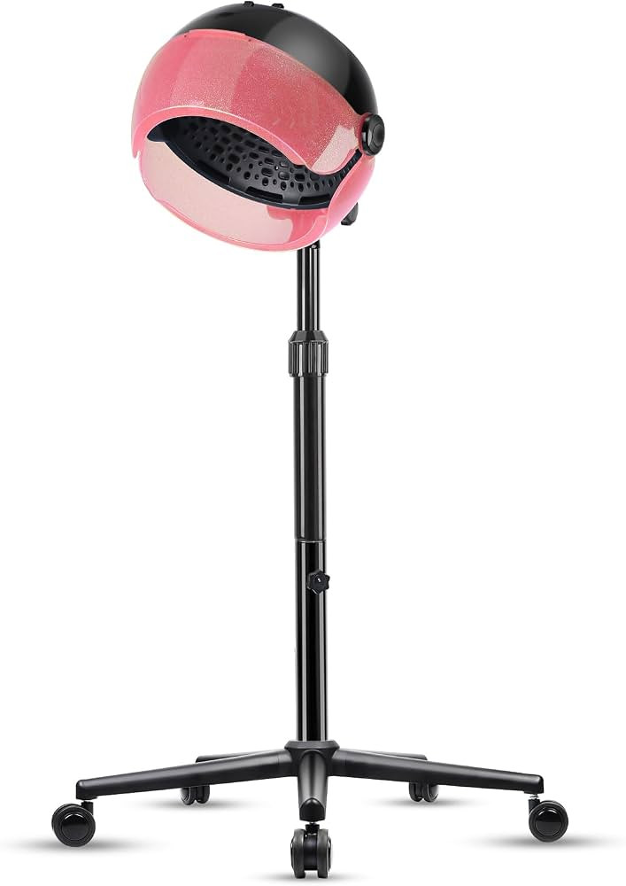 Hooded Hair Dryer with Time Settings, Touch Control and 3 Temperature Modes | Amazon (US)