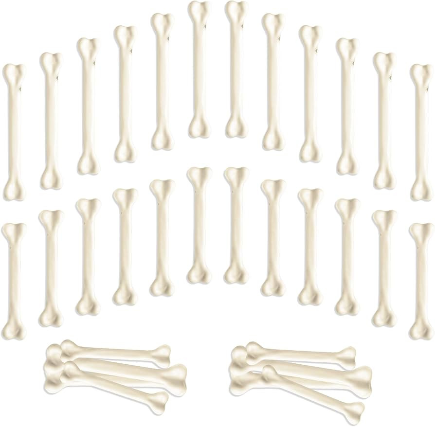 KatchOn, Mini Halloween Skeleton Bones - Big Pack of 24 | Mini Bones Halloween for Halloween Deco... | Amazon (US)
