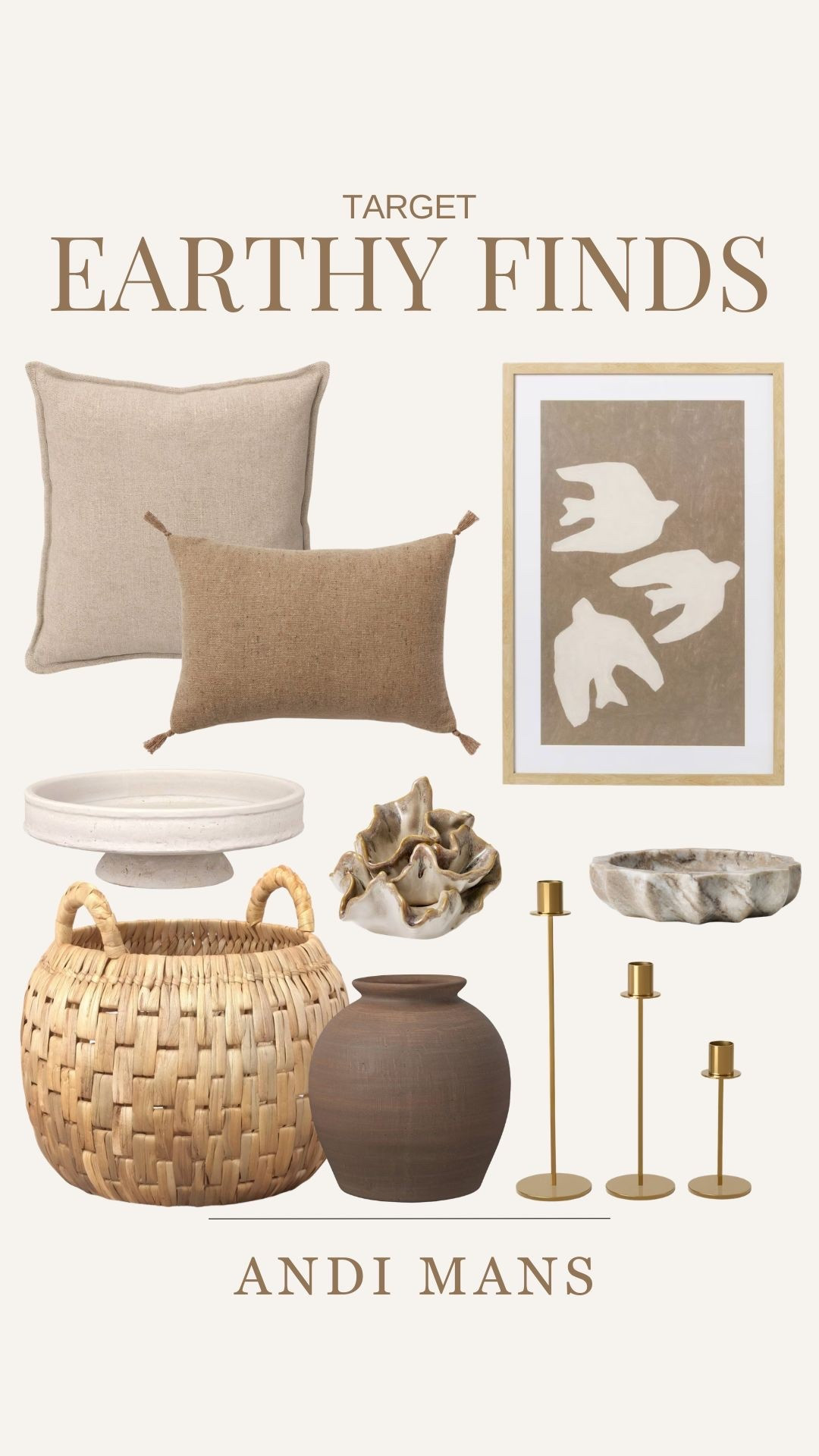 Target earthy finds. I love this neutral framed art and woven basket for an entrway refresh. 

#LTKHome #LTKOver40 #LTKSeasonal