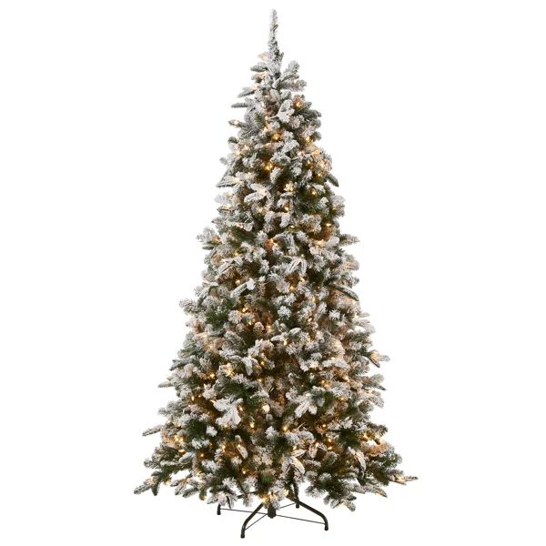 Ardrie Lighted Artificial Fir Christmas Tree | Wayfair North America