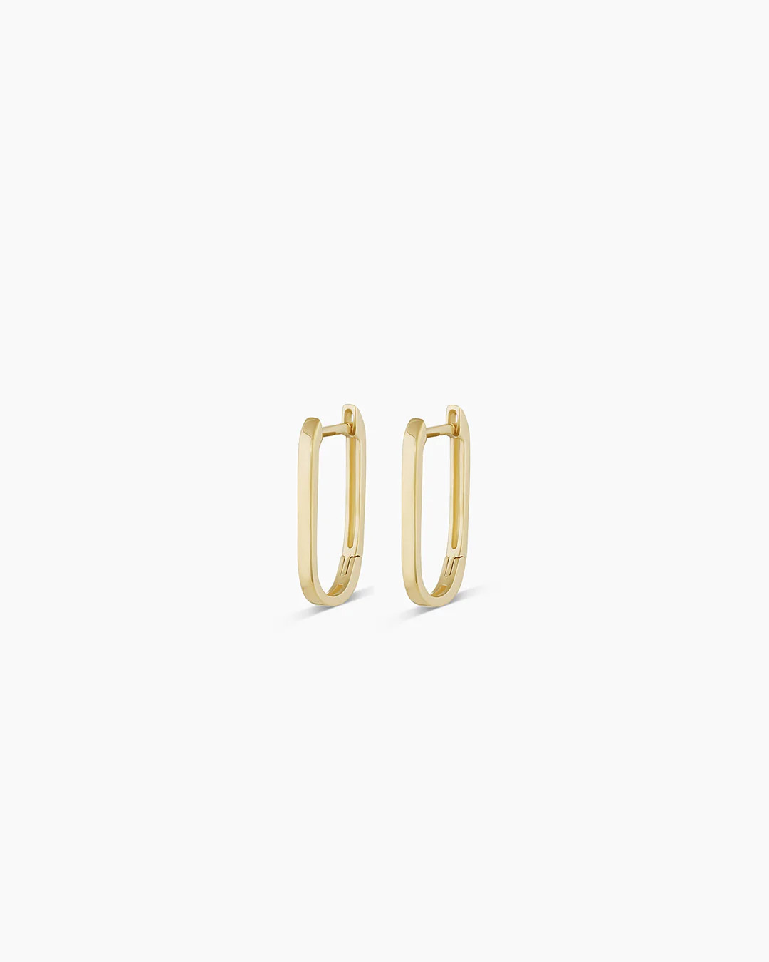 14k Gold Parker Link Huggies | gorjana