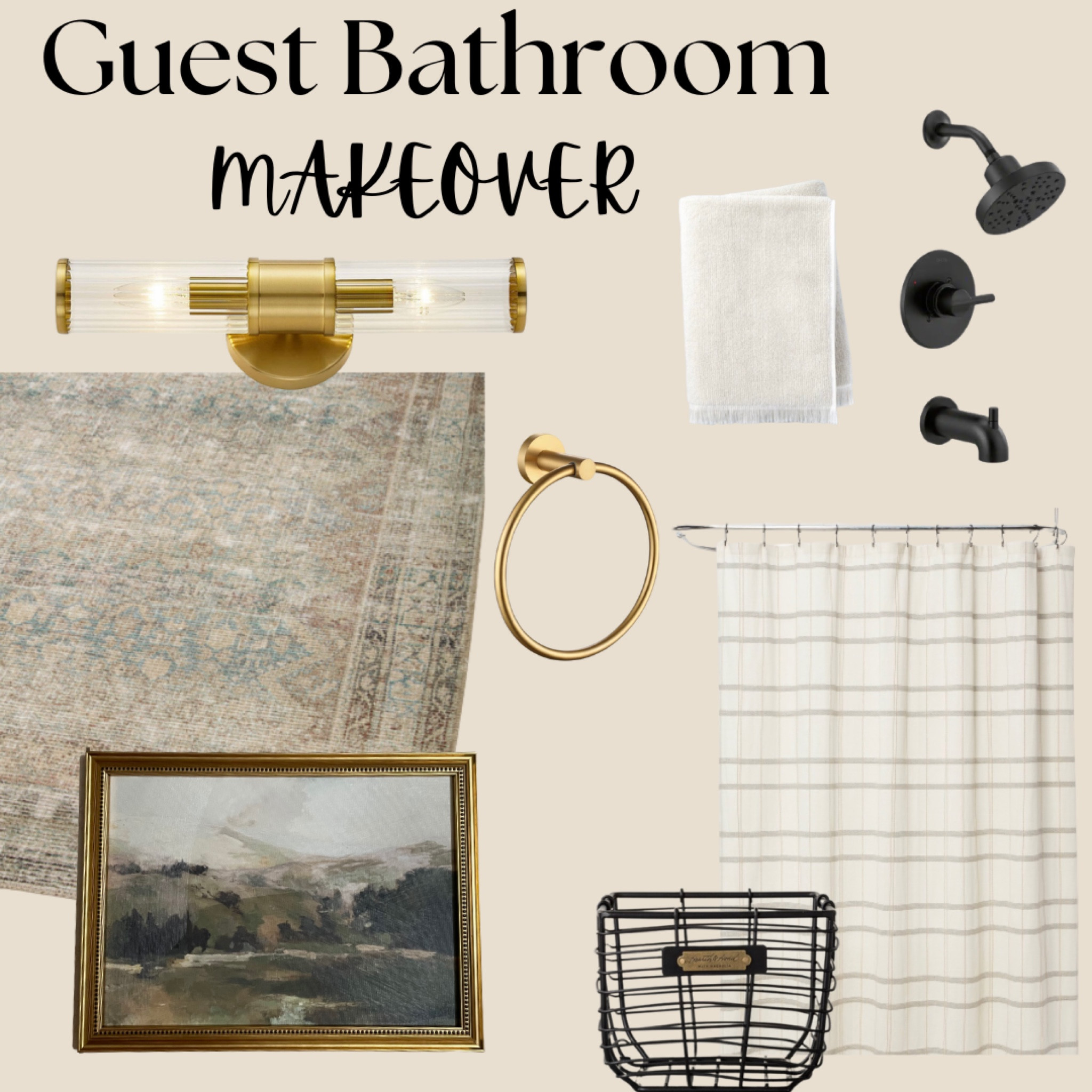 Bathroom Makeover! 

#LTKhome