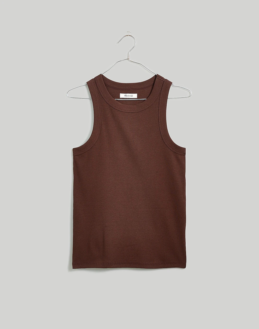 Supima&reg; Rib Cutaway Tank | Madewell