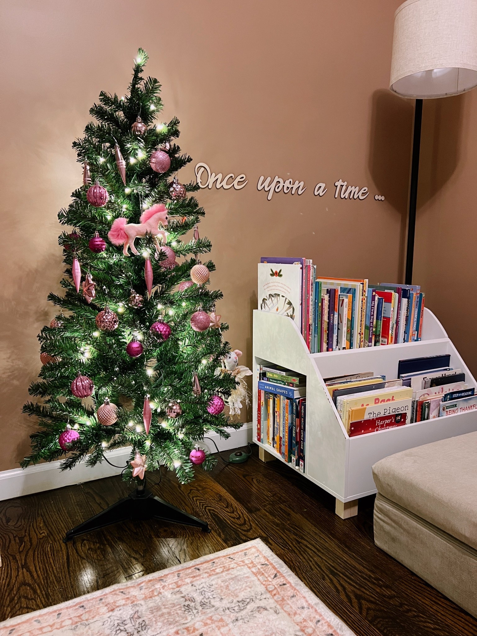 Cutest 4ft tree on sale for under $40 right now. It has multi & white lights & various different light settings. Perfect for my toddlers room. Waiting for the tree skirt 🎄💕

#LTKKids #LTKSaleAlert #LTKHoliday