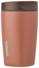 Owala SmoothSip Slider Insulated Stainless Steel Coffee Tumbler, Reusable Iced Coffee Cup, Hot Co... | Amazon (US)