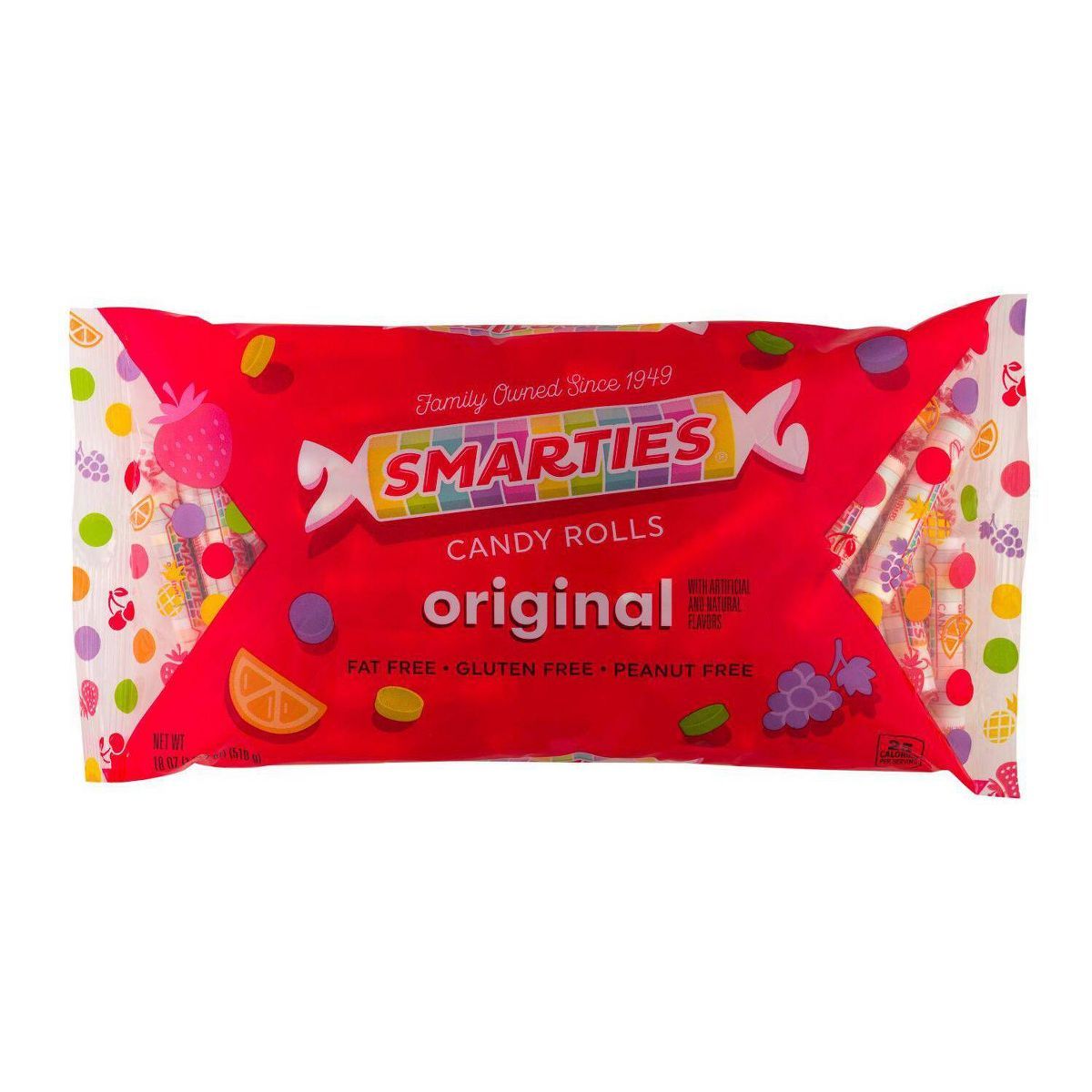 Smarties Assorted Flavors Candy Rolls - 18oz | Target