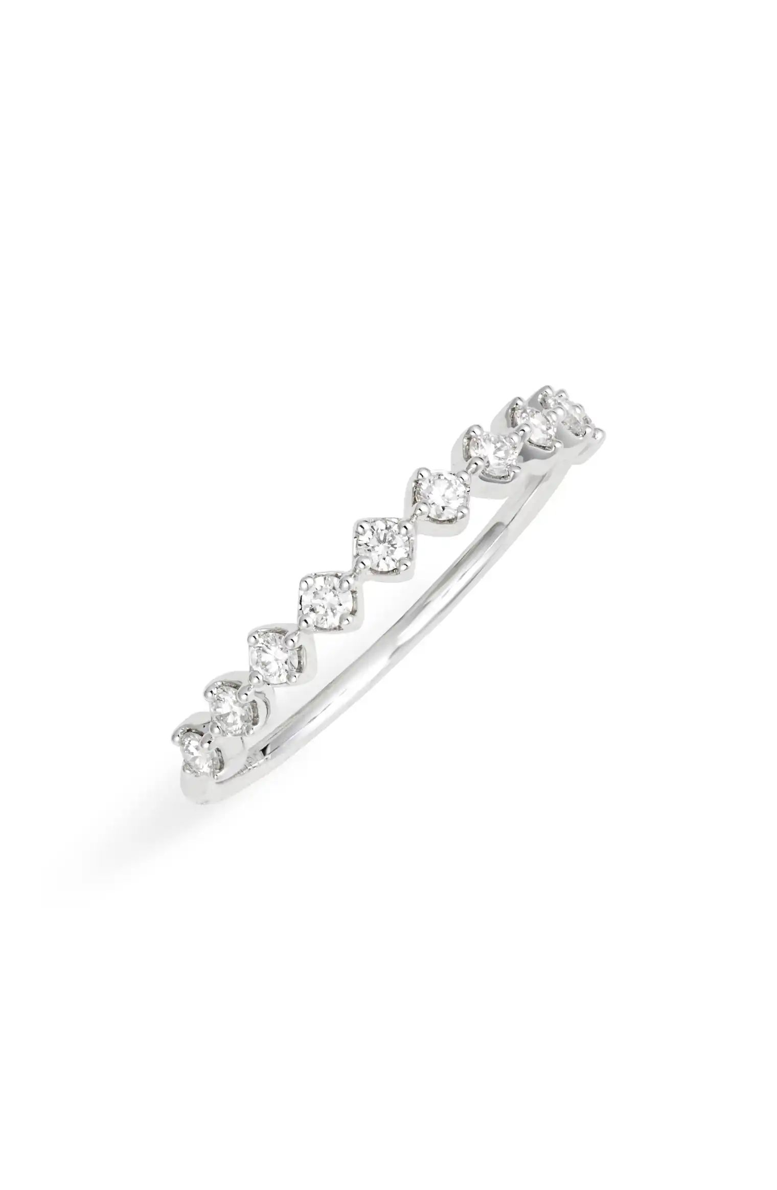 Bardot Collection Diamond Stackable Ring | Nordstrom