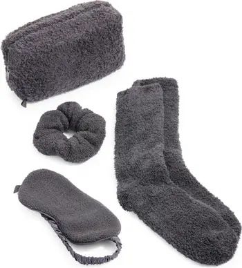 CozyChic™ Eye Mask, Socks & Scrunchie Travel Set | Nordstrom