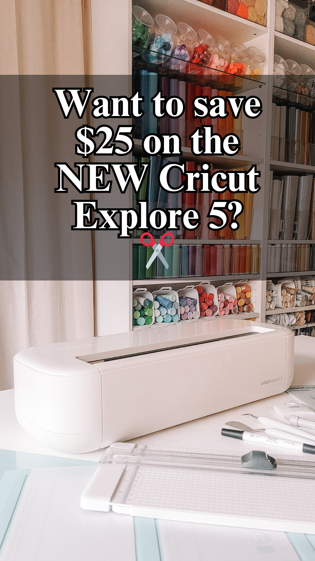 Thinking about getting the NEW Cricut Explore 5? ✂️

Here’s a little trick to save money when ordering.

Add the Cricut Explore 5 Essential Bundle to your cart, then add Cricut Access ($9.99/month) and Cricut will instantly apply 10% off your entire order + free shipping. That usually takes about $25 off the bundle.

If you don’t want to keep Cricut Access, just set a reminder to cancel the membership within 30 days.

You can shop the Cricut Explore 5 bundle through my link here. Using my link helps support Simple Made Pretty so I can keep sharing free SVGs, printables, and DIY ideas ❤️

#cricut #cricutexplore5 #cricutmachine #cricutcrafts #cricutprojects #diycrafts #craftroom #ltkhome #ltkcreator #ltkfinds 

 #LTKdayinmylife #LTKstorytime